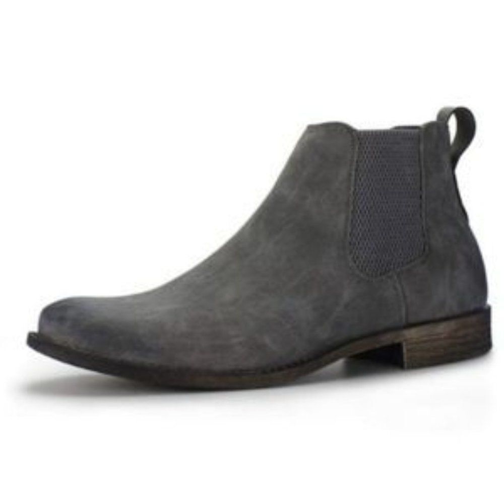 Men's Casual Chelsea Ankle Boots Grey​
